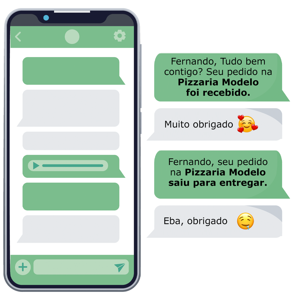 Notificações Pede Agora Delivery